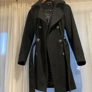 Women’s dark gray coat in size 6.